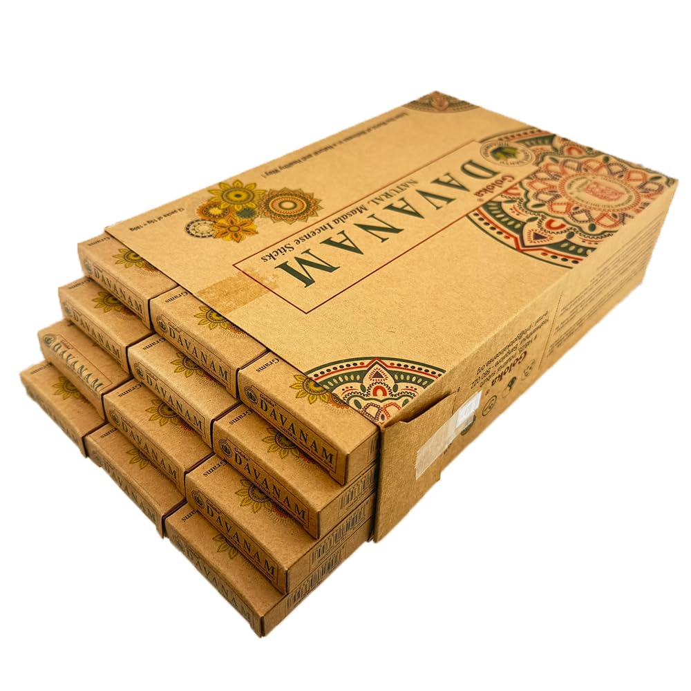 Présentoir encens Goloka Masala Naturel Frangipani 72 paquets de 15g