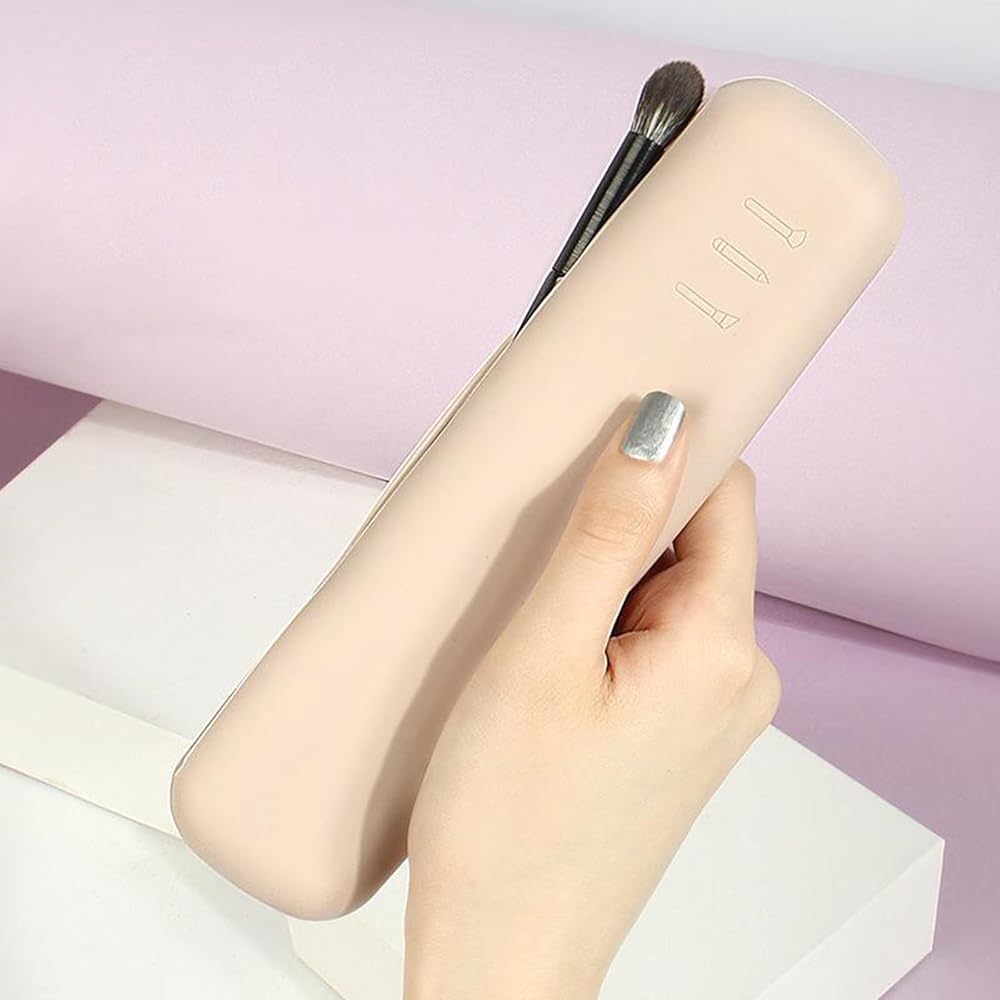 ❤️SALE❤️シリコンメイクブラシホルダー コンテナフィッティング 多目的収納 Amazon.co.jp: 旅行用メイクブラシホルダーシリコン化粧ブラシ