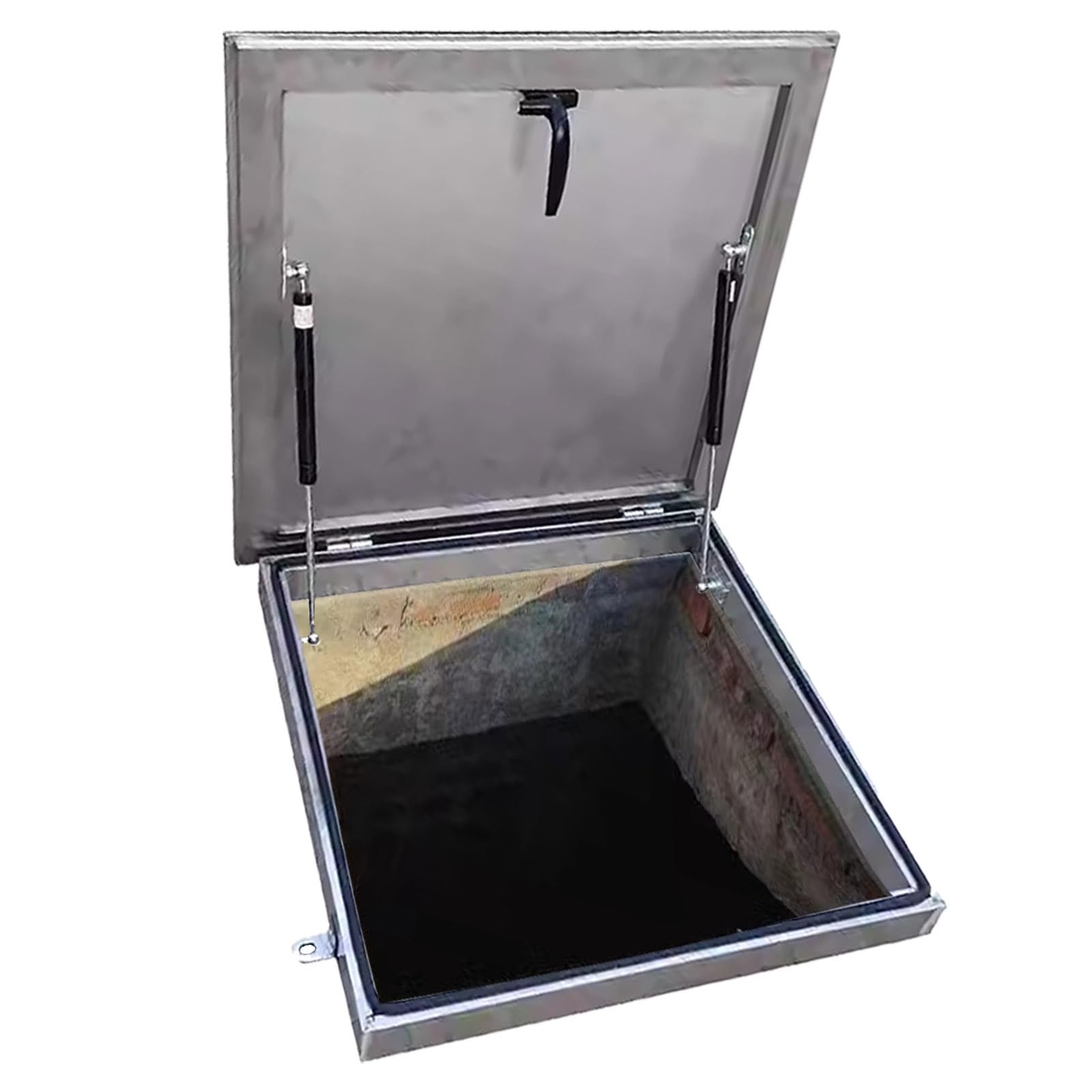 Puerta de acceso a techo plano de acero inoxidable y 23x23 pulgadas