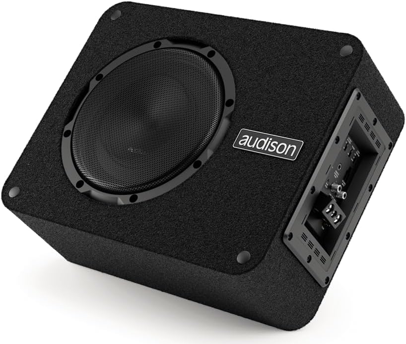 Audison APBX 8 AS2 8 Inch ACT.SUB Box Dynamic BASS Tracking Active Subwoofer