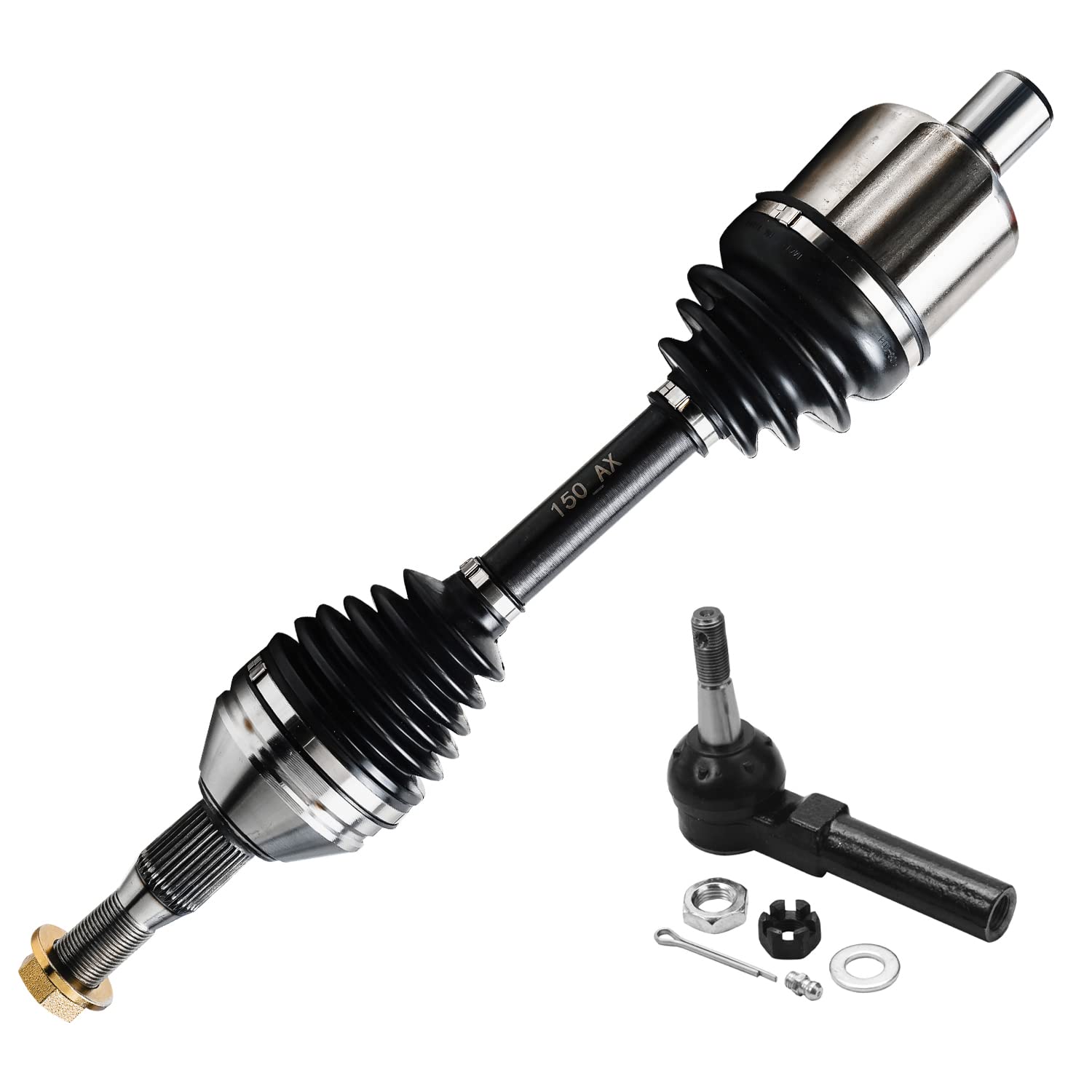 Detroit Axle - Front Left CV Axle Kit for Chevy Impala Pontiac Grand Prix