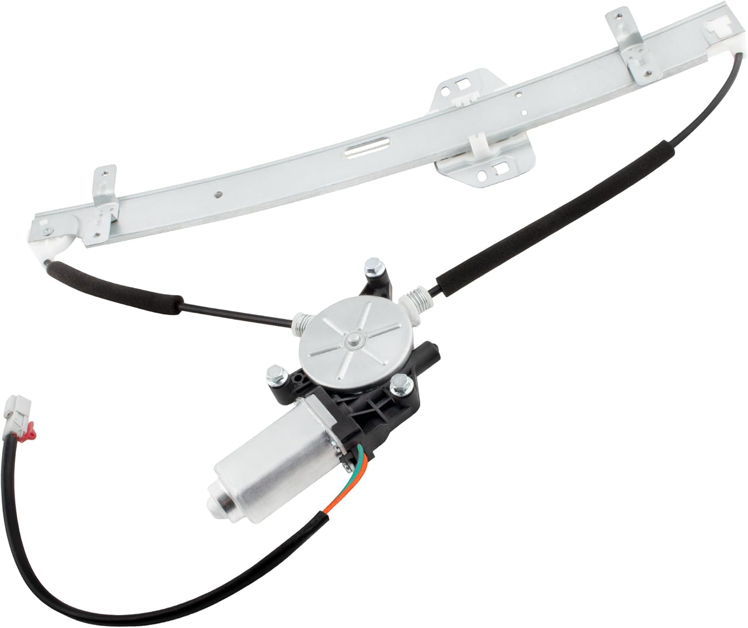 BOXI 748-513 Rear Right Passenger Side Power Window Regulator with Motor Fit for Honda Pilot 2003 2004 2005 2006 2007 2008 / 72710S9VA01 72170S9VA02