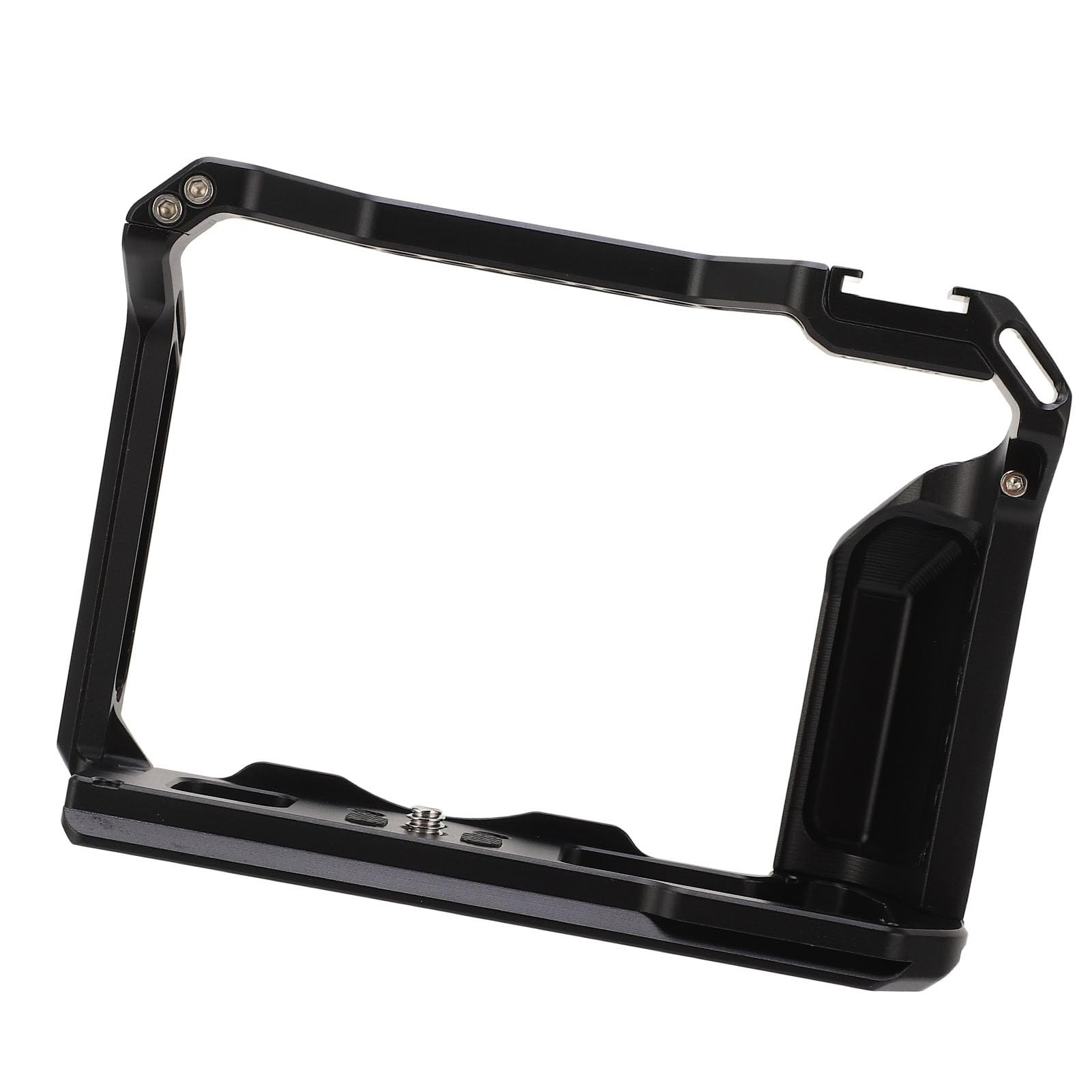 Dispositivo Estabilizador de Jaula de Cámara de Mecanizado CNC, Jaula de Cámara Portátil con Zapatos Fríos para Vlogging