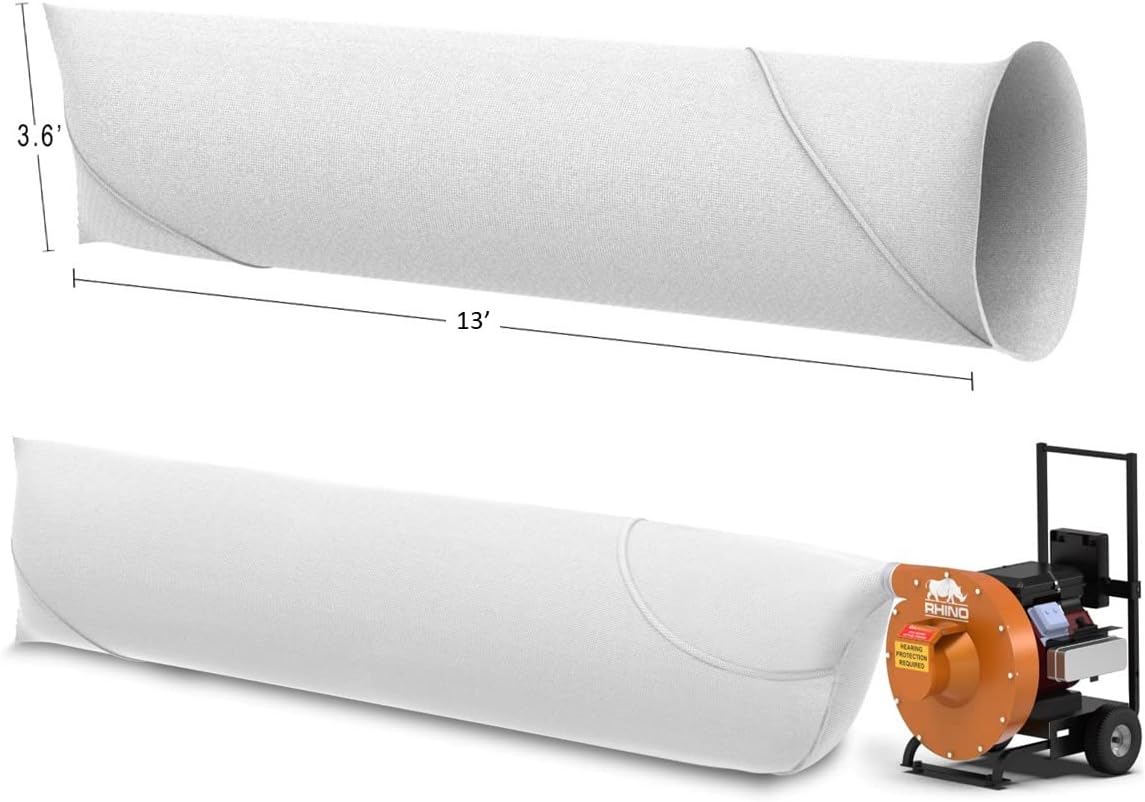 Vacuum Bags RHINO FLEXBAG 13FT MULTIUSE Size: 13 ft x 3.6 ft Holds EST 120CF - 20 Bags