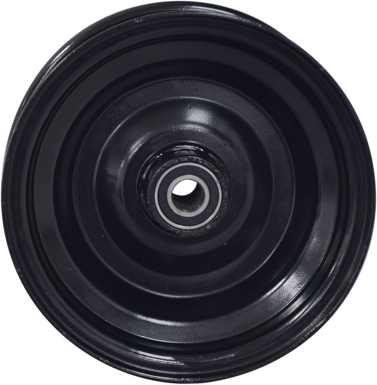 AlveyTech 13x5.00-6 Pneumatic Tire Front Rim Assembly for Go-Kart - Durable Alloy Steel Rim with Black Enamel Finish, DIY Install, Replacement 4-Wheel Accessories for Coleman CK100 and SK100 Go-Karts