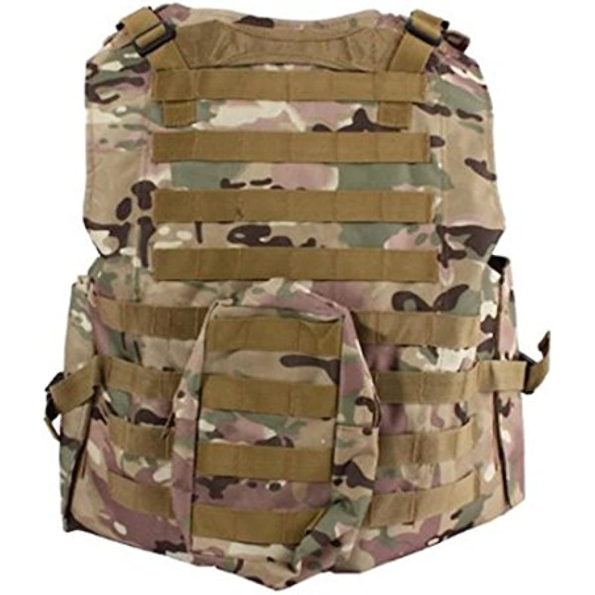 Chaleco táctico militar Molle, para Airsoft, SWAT, Policía