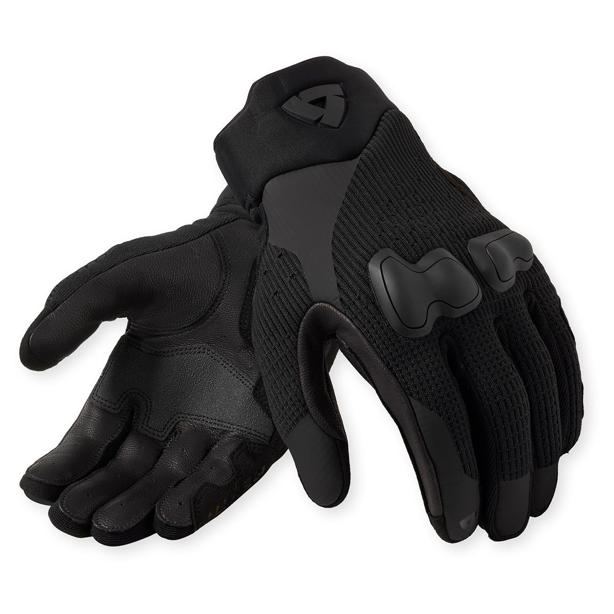 REV'IT! Revit Kinetic 2 Guanti da moto, nero, S