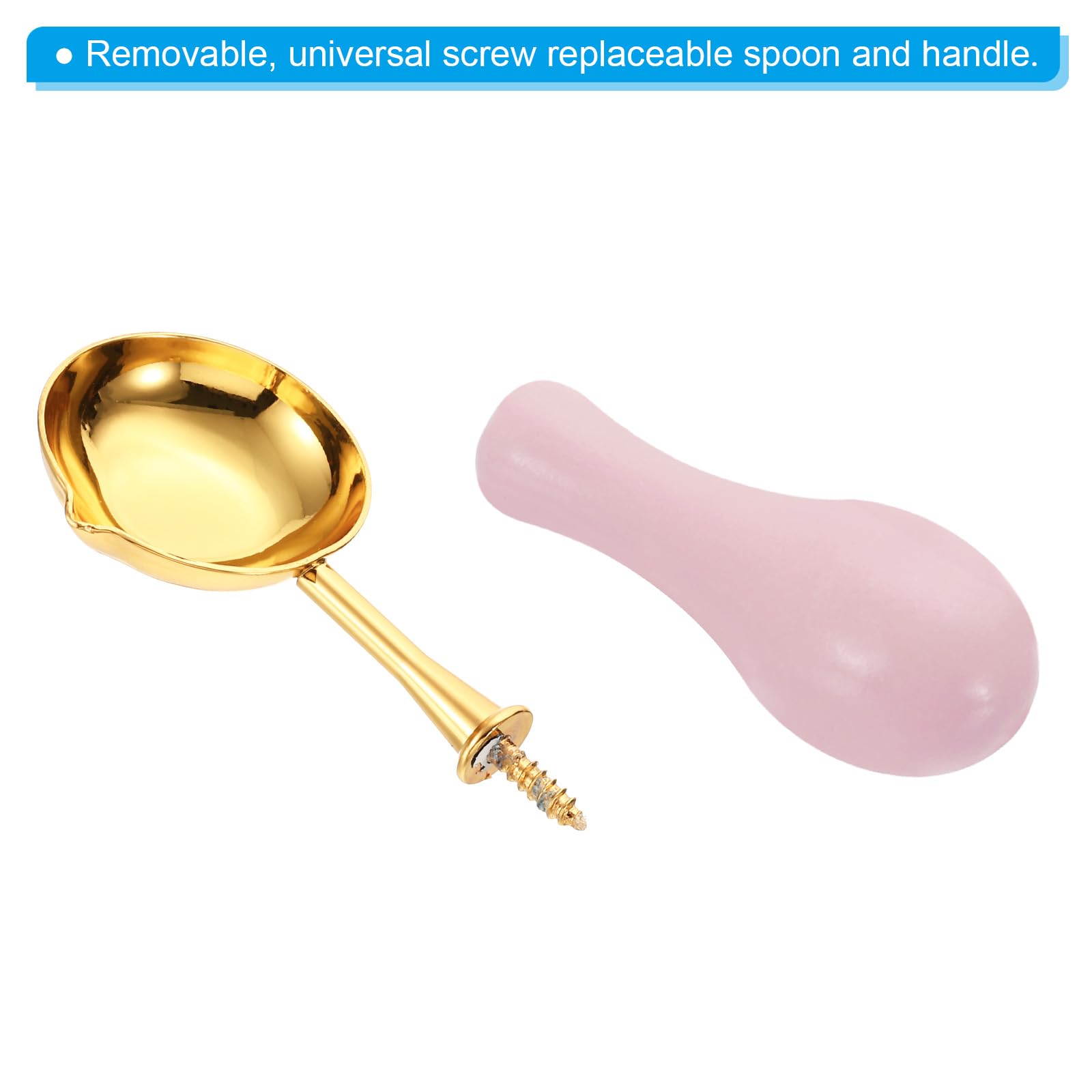 PATIKIL 4" Wax Seal Spoon - Image 4