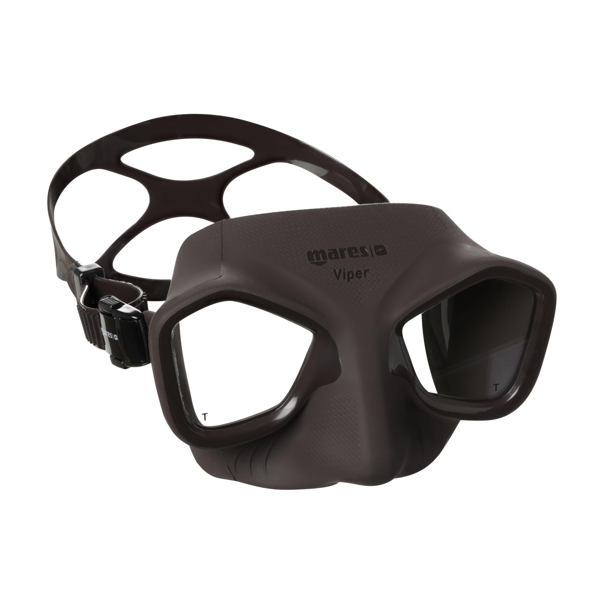 Mares Viper - Maschera Apnea Volume Minimo, Gonna Anatomica Silicone Anti-Appannamento, Pesca Subacquea