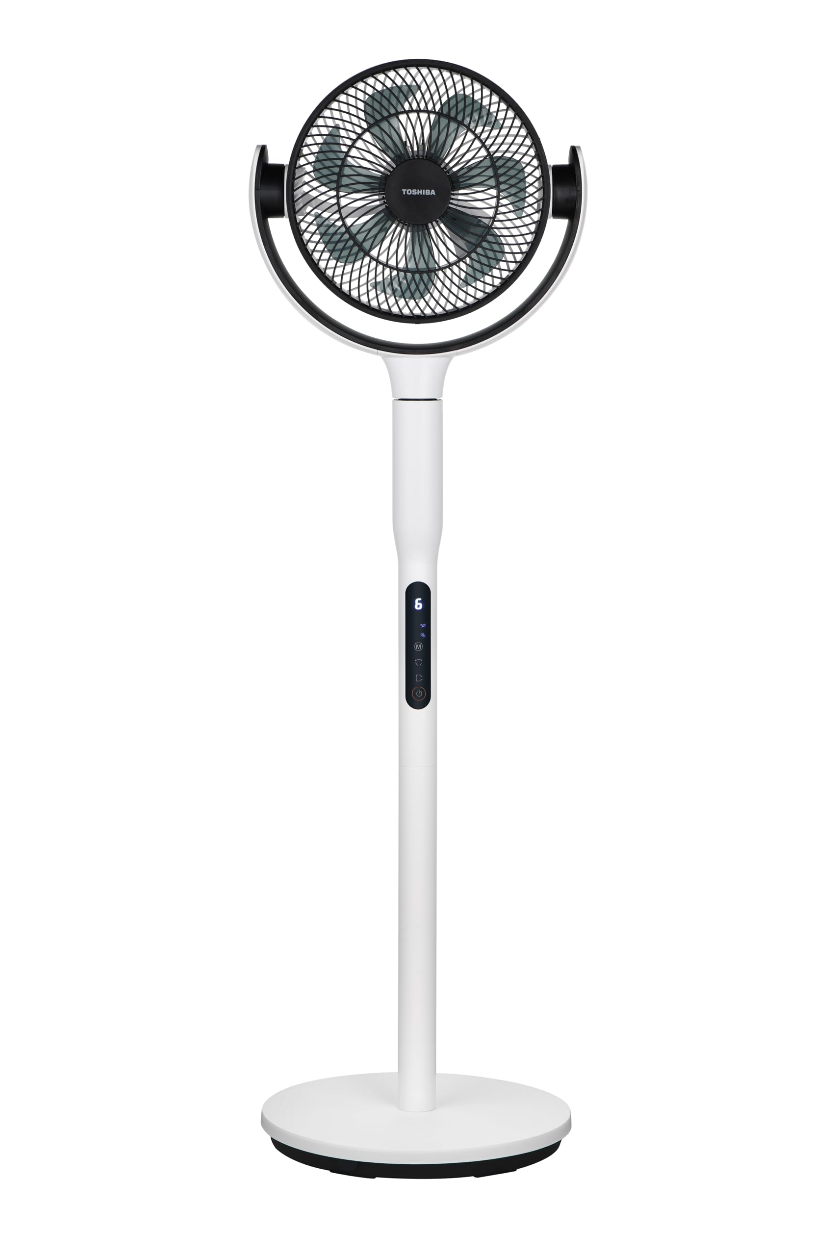 TOSHIBA F-LR6 W ホワイトスタンドファン Toshiba F-DSC40XSG(W) DC Motor Air Circular Fan, 9-Inch : Amazon