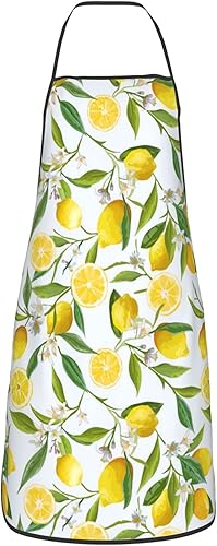 Delantal ajustable impermeable para hombres y mujeres, cocina, hornear, jardinería, trabajo, babero