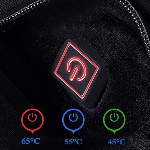 Miniatura 2 de Ropa interior térmica térmica lavable con aislamiento térmico de manga larga con pantalones batería no incluida