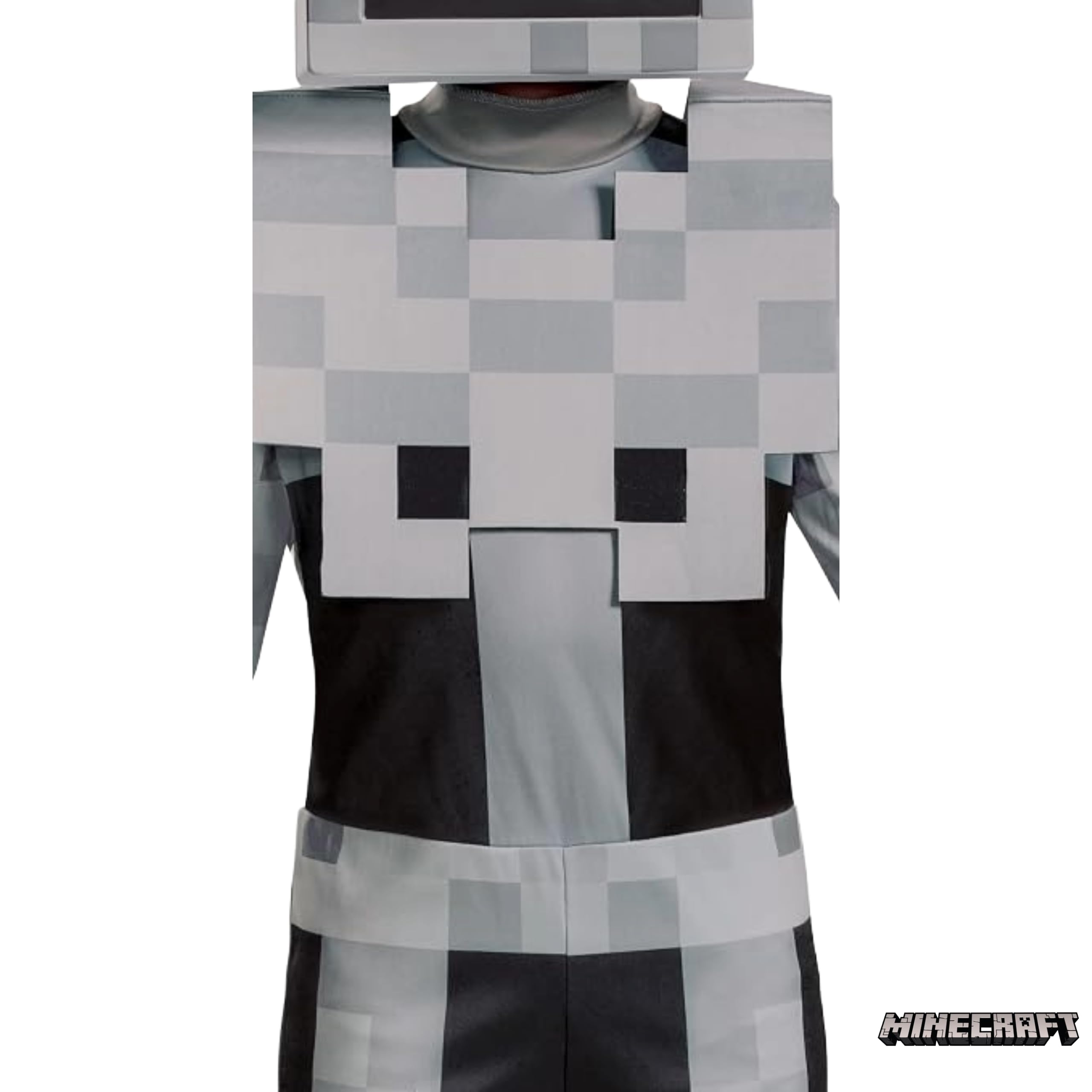 Disguise Disfraz Esqueleto Niño Minecraft Clásico para Halloween y Carnaval