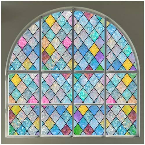 Pelicula para Ventana Decorativa rabbitgoo 17.5x78.7 in miniatura 2