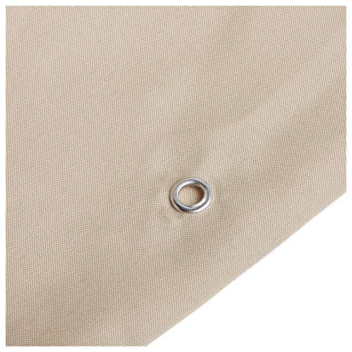 Replacement 10'X10'Gazebo Canopy top Patio Pavilion Cover Sunshade plyester Double Tiers-Beige