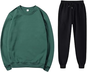 Nantdog Jogger Sets for Women 2 Piece Lounge Sets Fall Sweatshirt Sets Outfits Matching Sweatsuits Two Pi