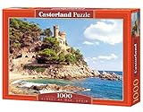 Puzzlefläche: 680x470mm PUZZLE 1000 TEILE Lloret de Mar SPANIEN BURG SCHLOSS SCHLOss MEER C-100774-1 von Castorland