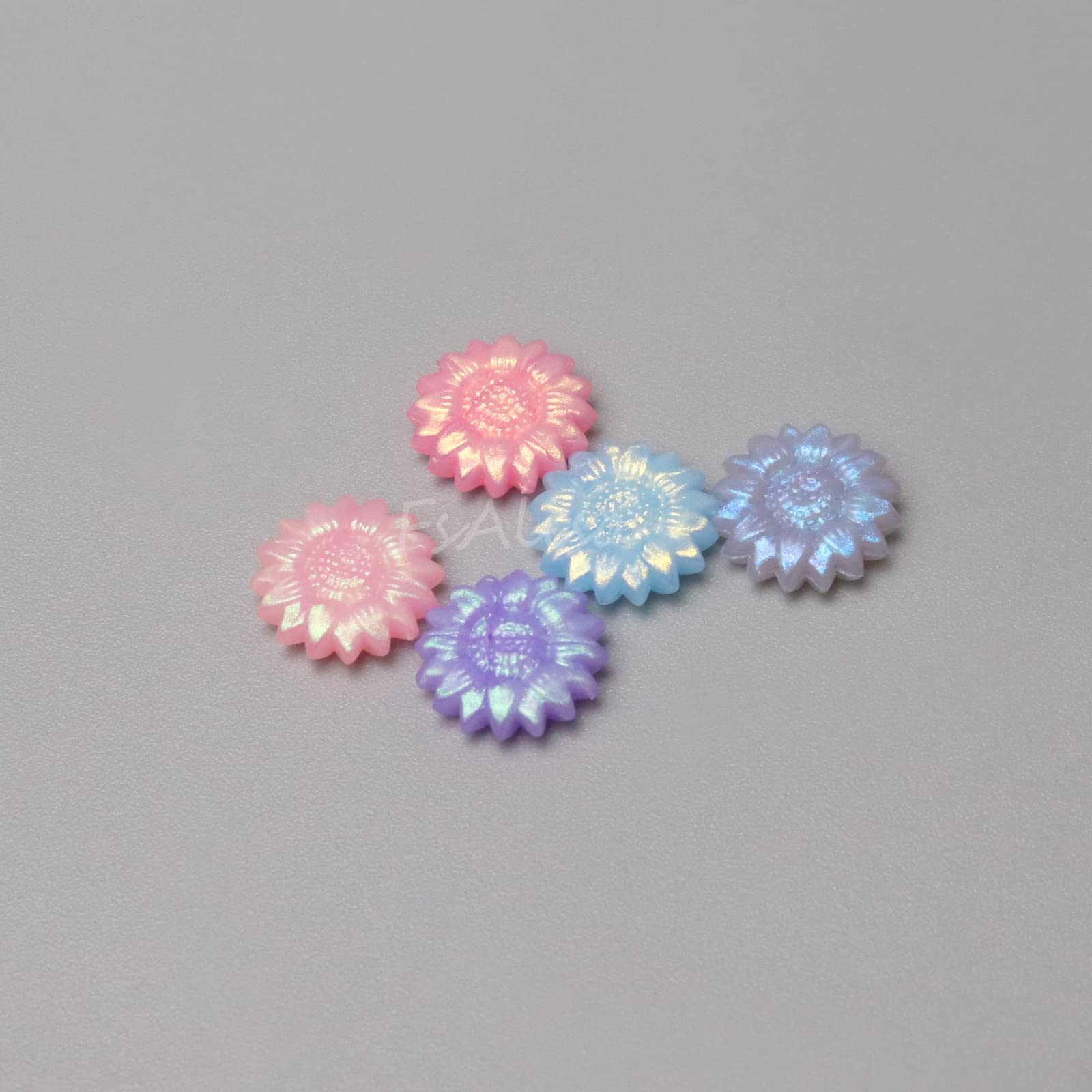 fsalisa Sunflower Sealing Wax Beads Aurora Set 200pcs, Wax Seal Beads for Wax Stamp Sealing Embellishment Christmas Cards - Image 4