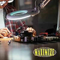 Vista 7 de ToolUSA. Lupa con lente doble 3x D, con gancho, diámetro de 78 pulgadas. Lentes MG-00921