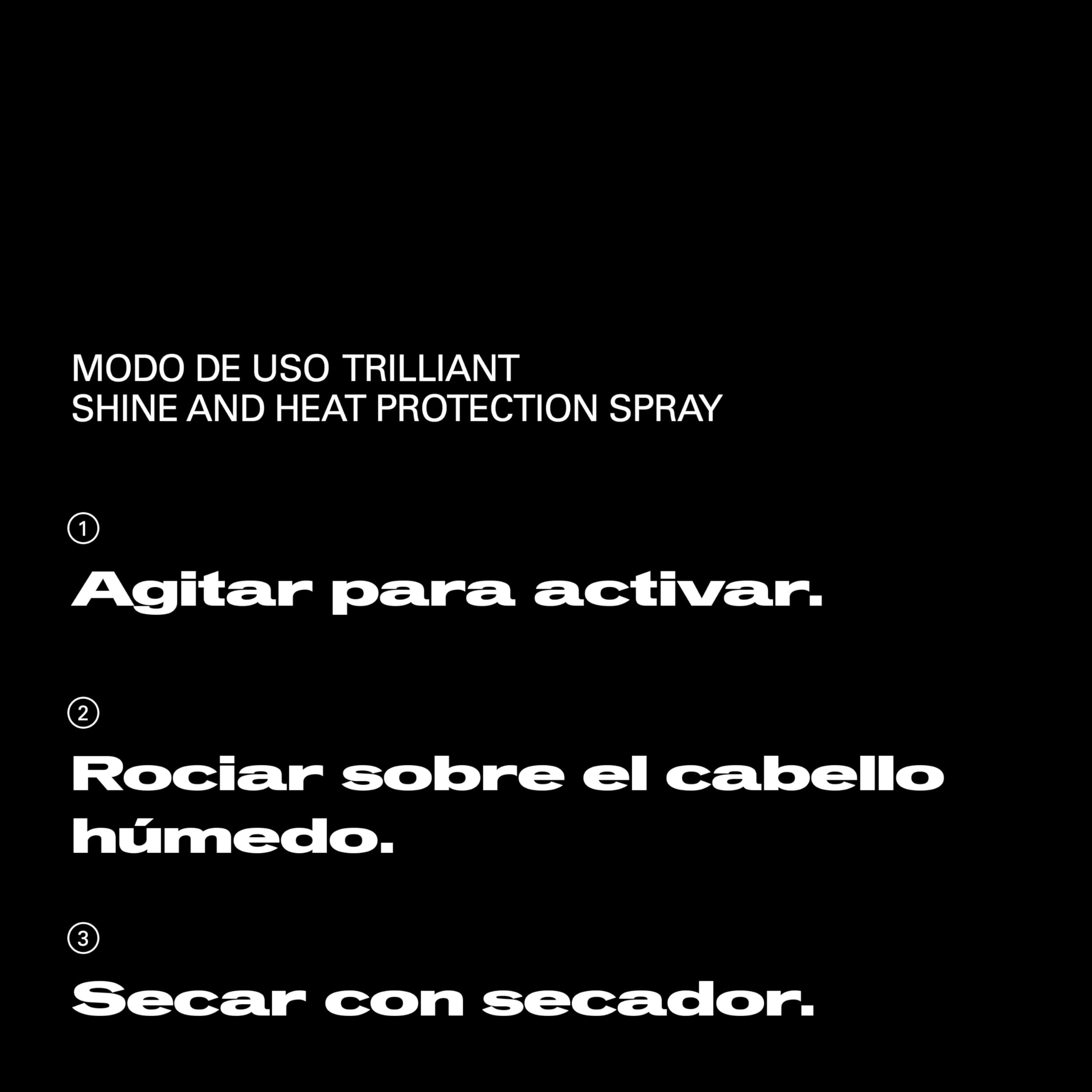 Sebastian Professional Trilliant | Spray de Brillo y Protección para el Cabello | Spray Acondicionador con Protección Térmica | 150ml