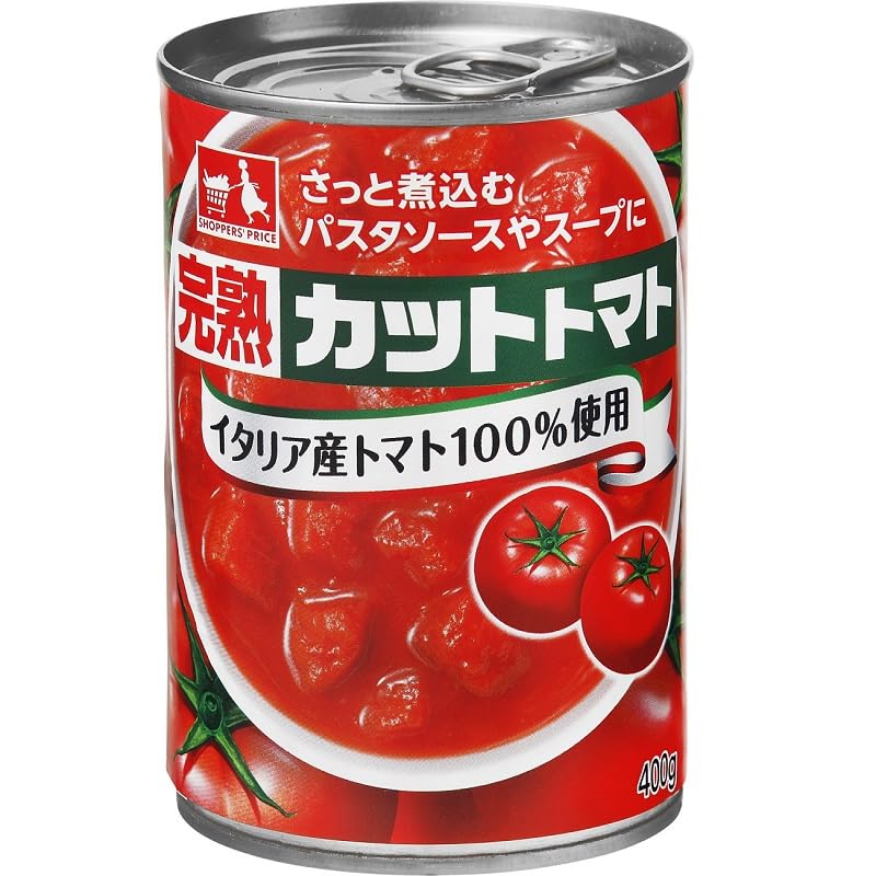 Amazon.co.jp: CGC 完熟カットトマト 缶 400g : 食品・飲料