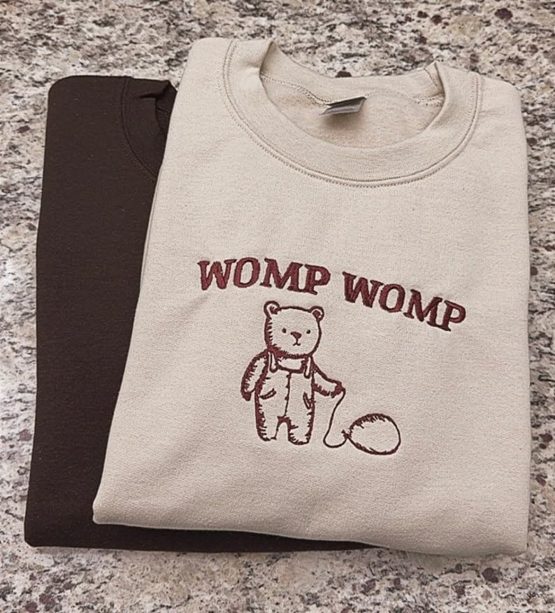 Womp Womp Embroidered Pullover Sweatshirt3