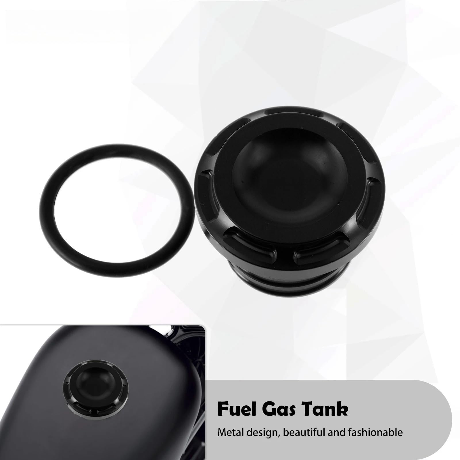Moto Nero Carburante Gas Serbatoio Tappo Olio Copertura Per Ha&rley Sportster 1200 XL883 48 1996-Up Touring Glide Dyna Softail tappo serbatoio moto