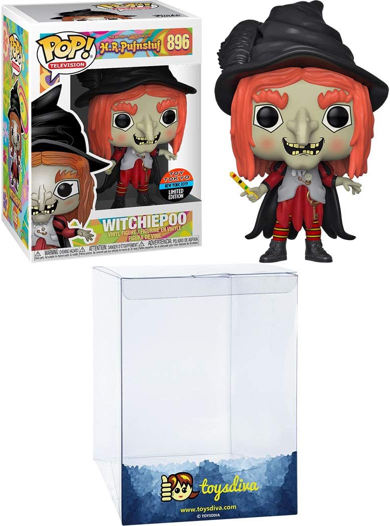 Witchiepoo (Toy Tokyo NY 2019 Exc): Funk o Pop! TV Vinyl Figure Bundle with 1 Compatible 'ToysDiva' Graphic Protector (896 - 41168 - B)