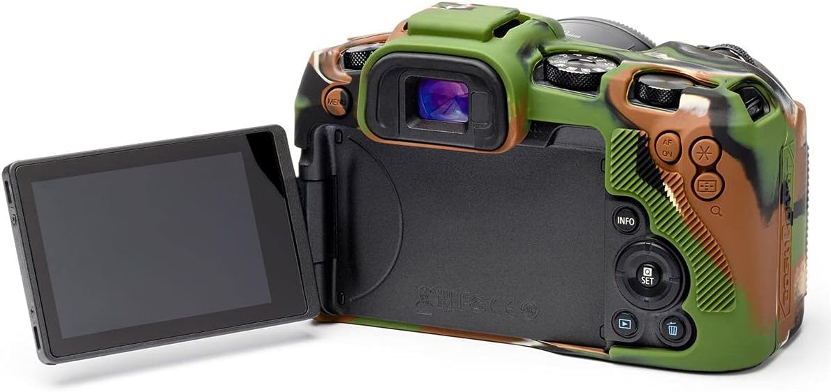 easyCover Silicone Protection Cover for Canon RP Camera, Camouflage