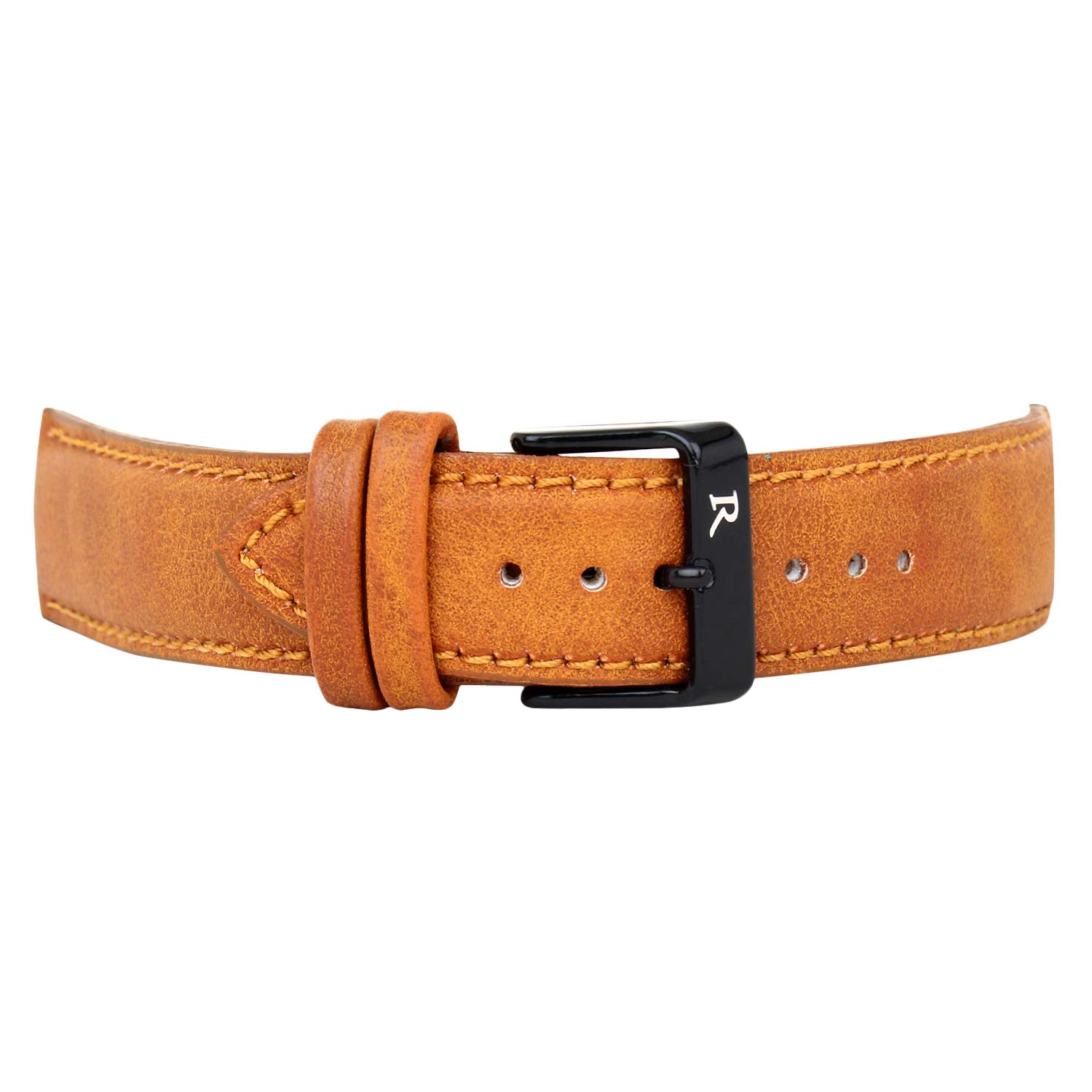 Roycee Vegan Leather Watch Strap Size 24mm (9470624) (B08P3MTQFX) Amazon Price History, Amazon Price Tracker