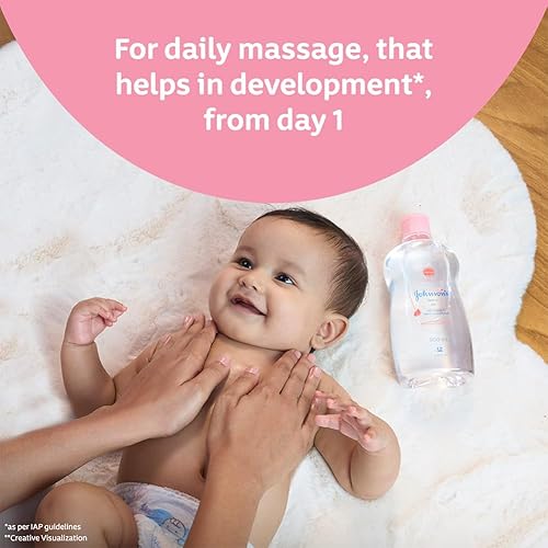 Miniatura 4 de Johnson's Aceite para Bebés con Vitamina E (200Ml) 200Ml Transparente