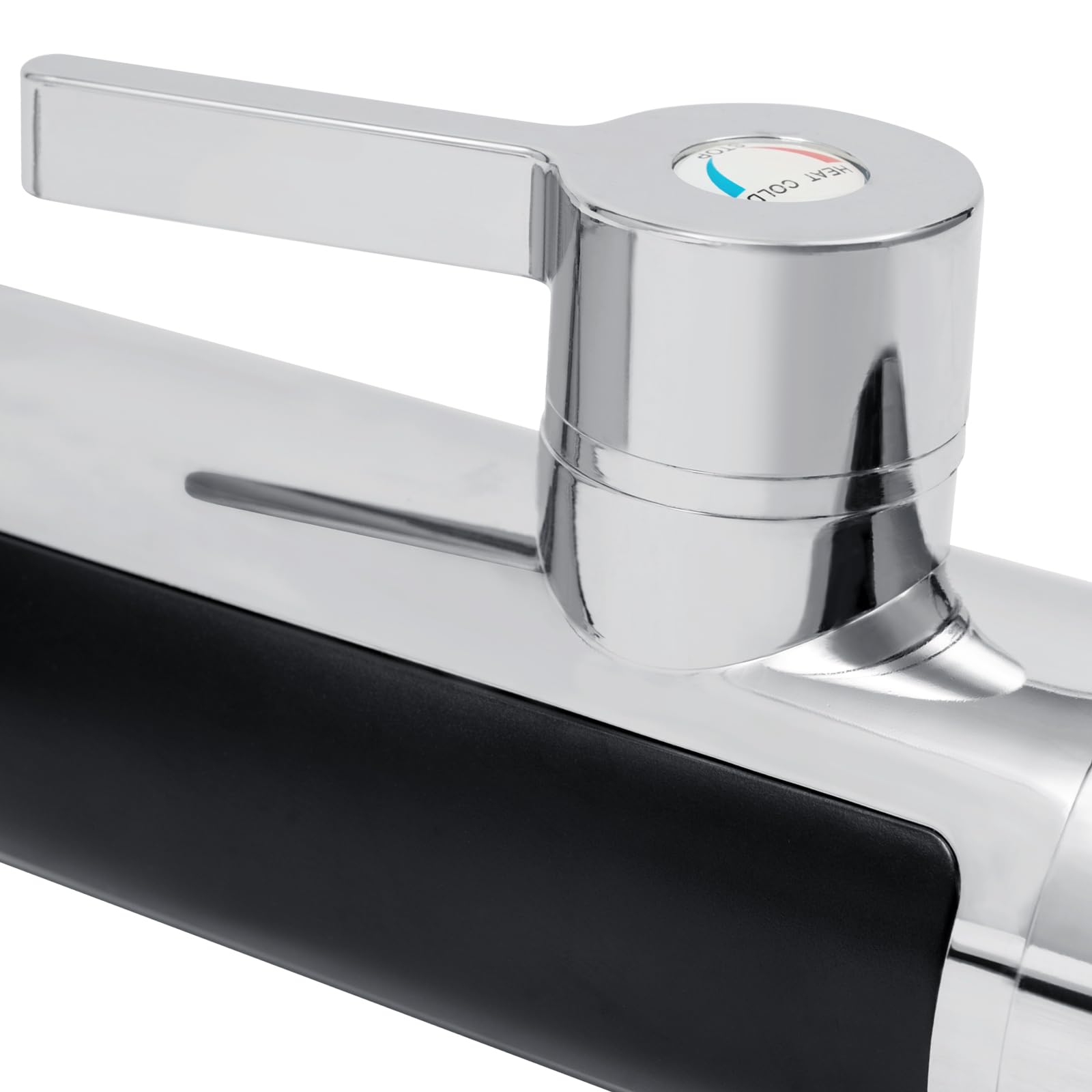 Robinet de chauffage électrique - 3000 W - Chaud instantané - Rotation à 360° - Avec affichage numérique LED - Affichage de la température - Robinet d'évier à une main pour cuisine, salle de bain -