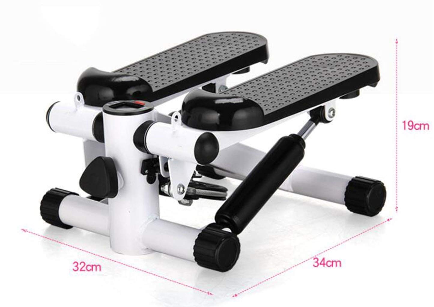 Stepper verticale klimmer, zware verticale klimmer trapklimmer beenmeester oefenmachine klimmachine pedaalmachine cardiomachine, met monitor, fitnessapparatuur voor thuis Efficency