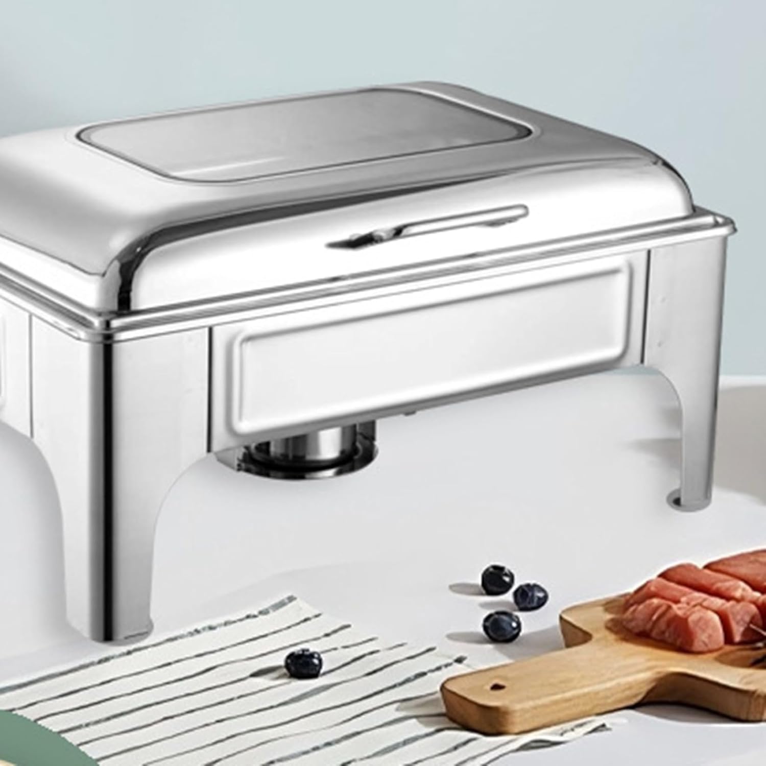 未使用！大鍋 北陸アルミ(直径39cm) 半寸胴鍋 プロマイスターIH対応