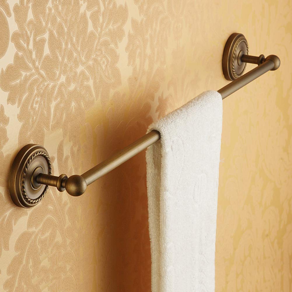Porte-serviettes en laiton haut de gamme finition hôtellerie 50cm