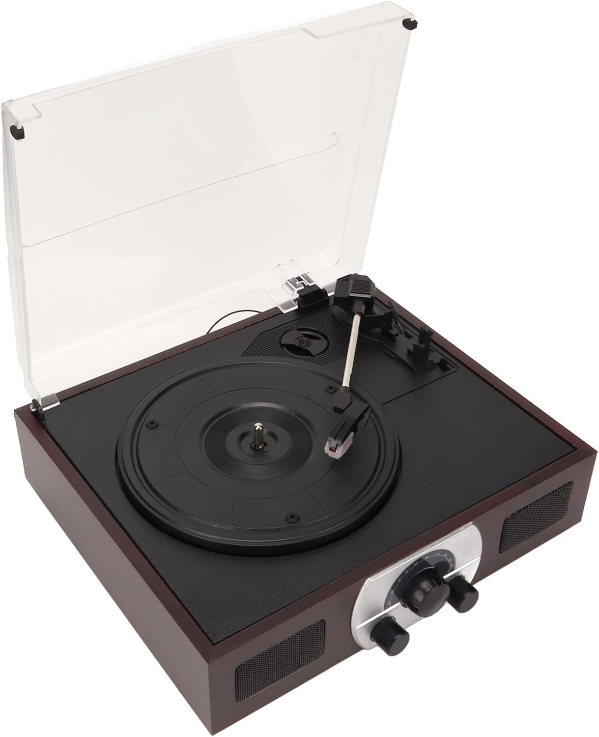 Amazon Turntable LP Vinyl Turntable, Builtin Speaker Clear Sound