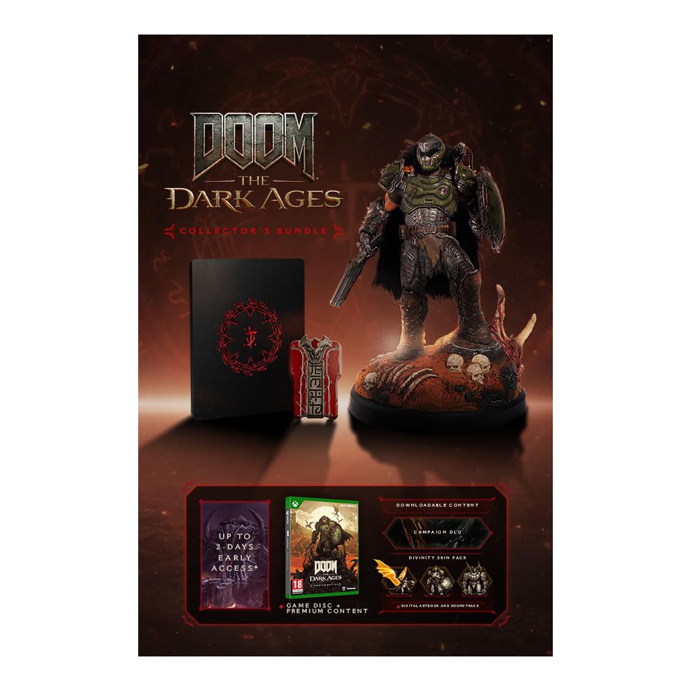 Amazon.com: DOOM The Dark Ages Collector's Bundle, Xbox Game