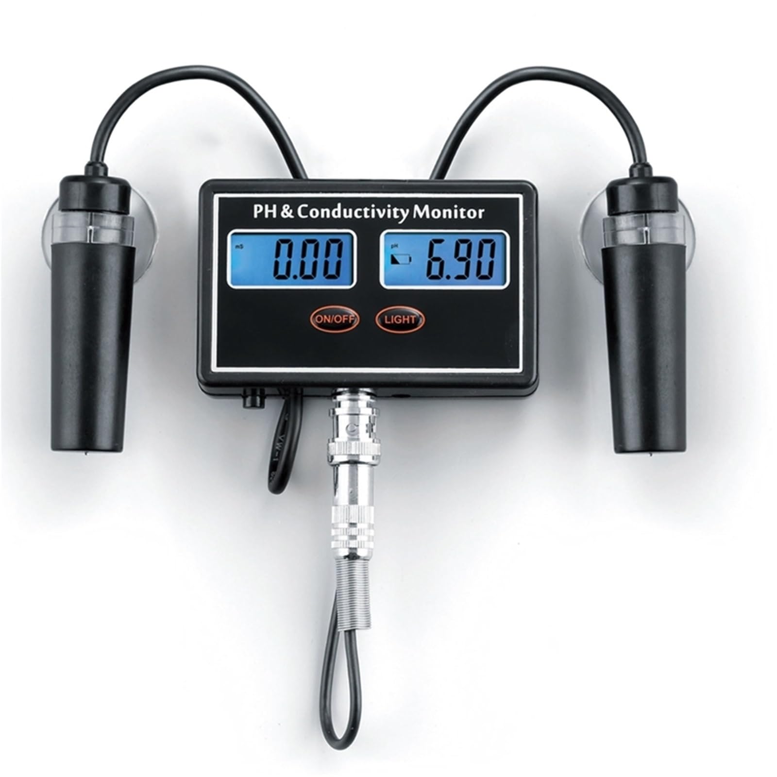 Monitor Digital en línea PH EC, 0,01 conductividad probador de calidad del agua 2 1LCD monitoreo tiempo Real Laboratorio de investigación
