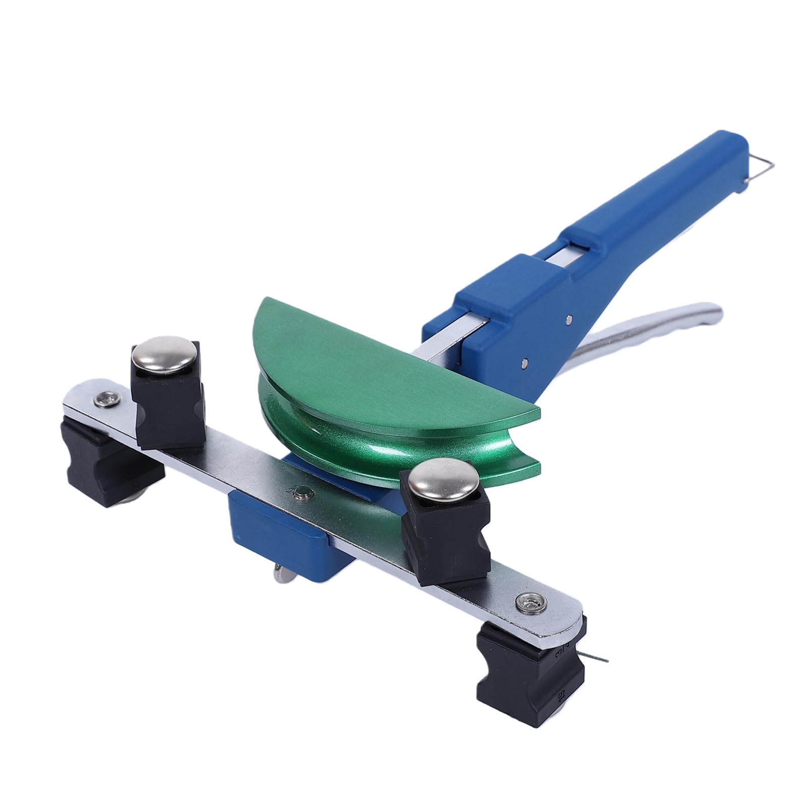 Kit de Curvadora de Tubos de 15 Piezas Bidireccional de 90° con 7 Accesorios de Aluminio de Colores para Tubos de Metal Blando y PVC de 1/4 a 7/8 Pulgadas