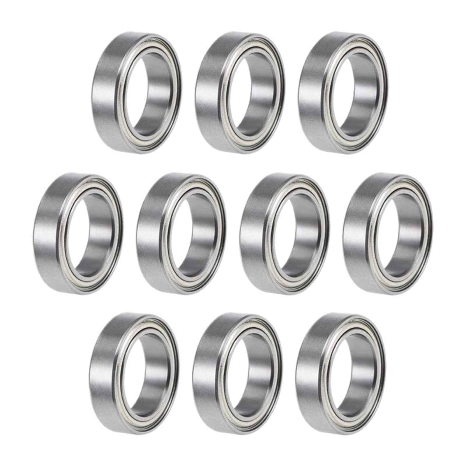 HHB18I 100pcs ABEC-5 6700ZZ 6700z 6700 ZZ 10x15x4 mm metal seal Thin Wall Section Deep Groove Ball Bearings(ABEC 5)