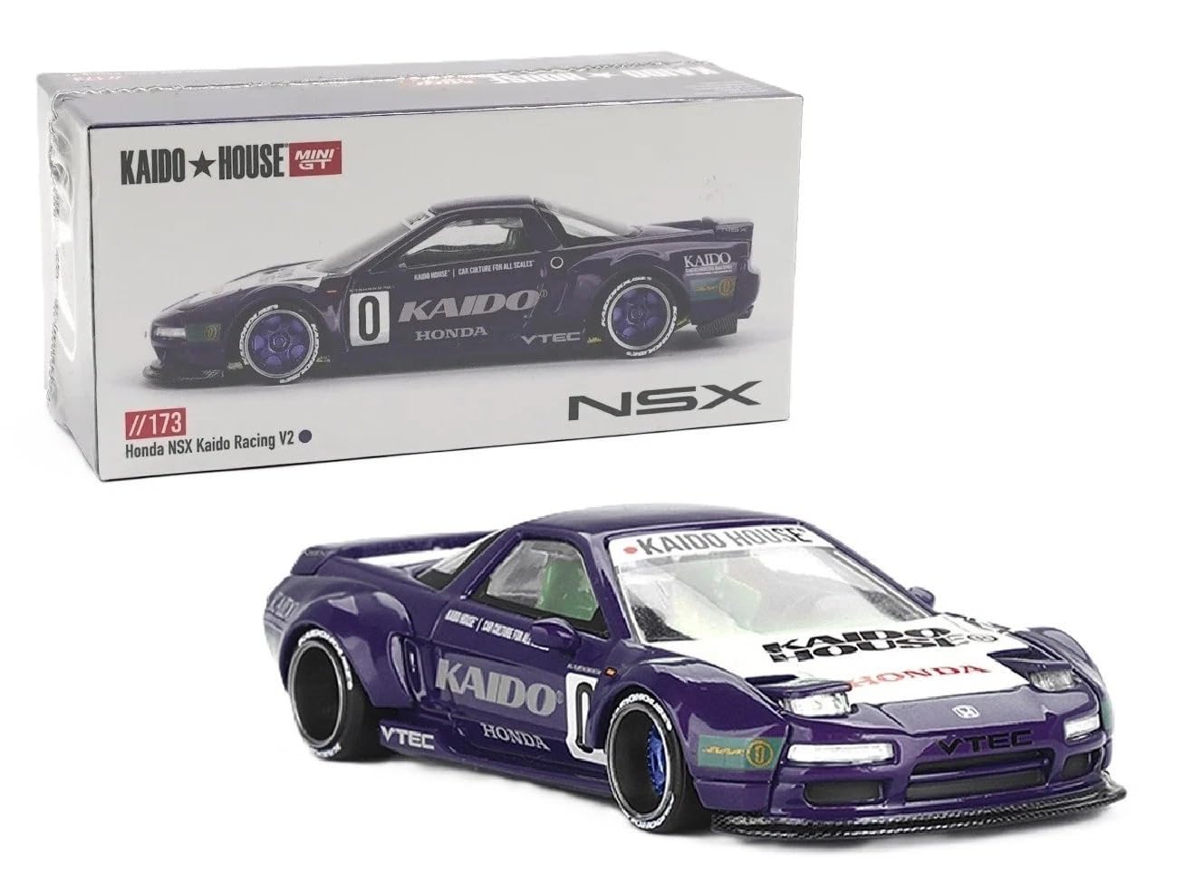 Diecast Model Car Compatible with Kaido House x Mini GT 1:64 Honda
