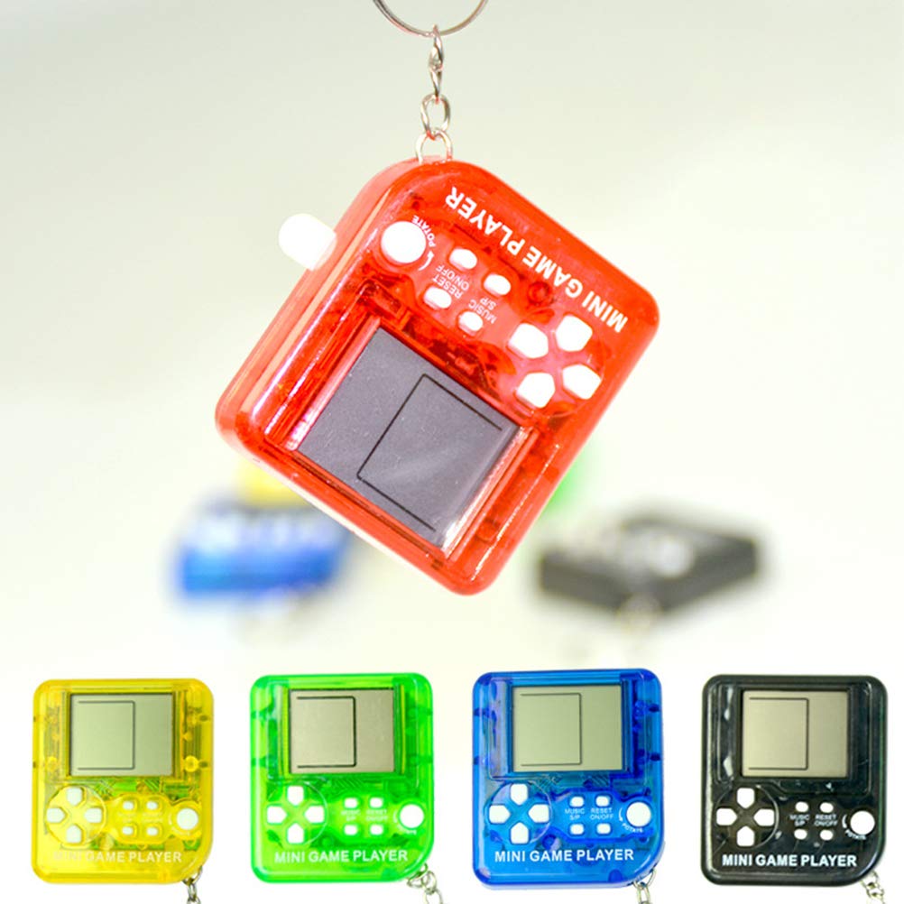 Mini console de jeux portable rétro porte-clés pour enfants