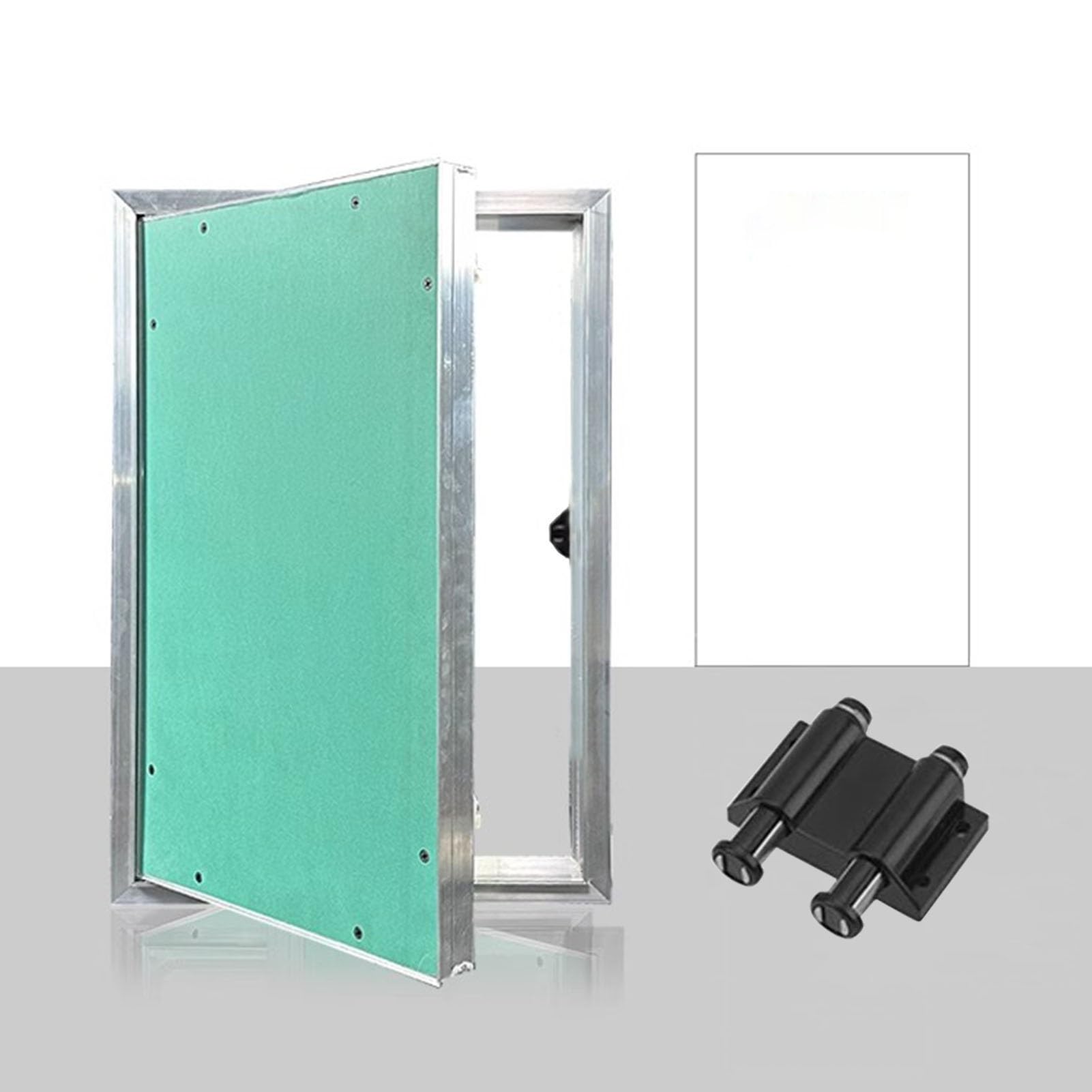 Porte d'accès aux combles invisible à loquet par pression pour murs et VR
