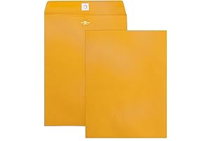 Goefun Manilla Envelopes: Large 9x12 Catalog Brown Envelopes for Business and Home