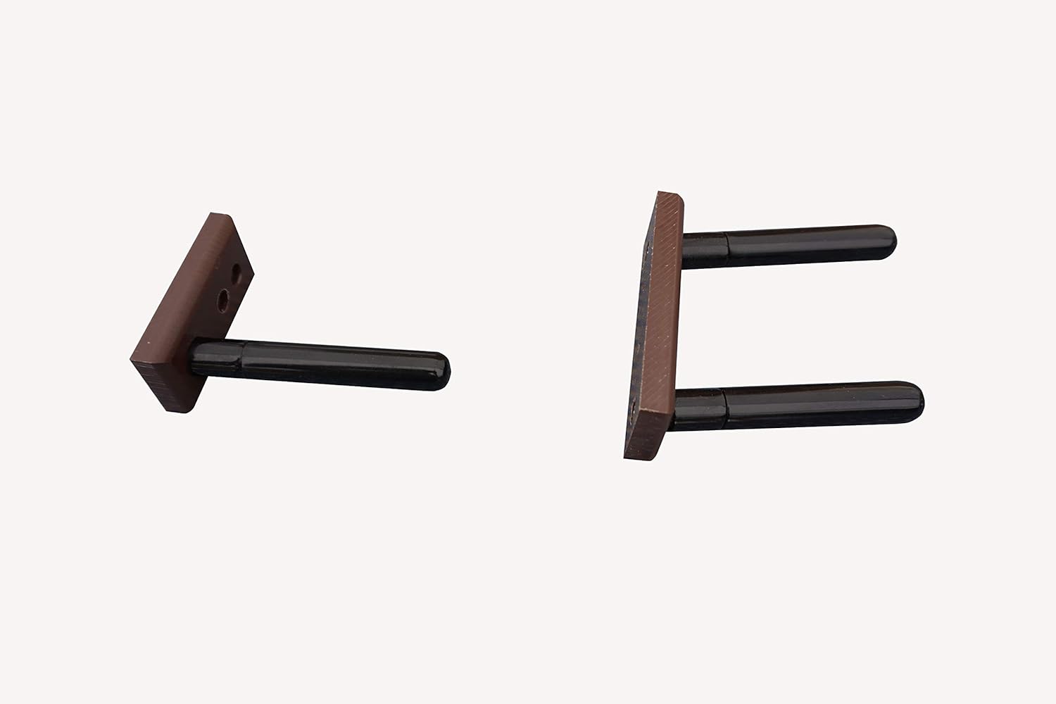 Horizontal Wall Mount for a Tommy Gun Machine Gun (Made in The USA) (Brown)