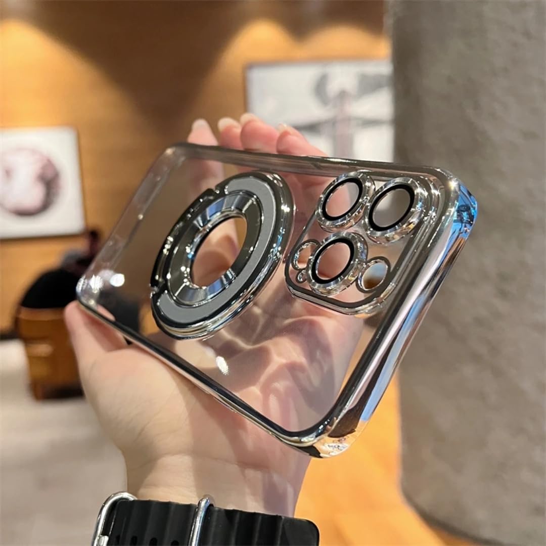 Coque antichoc iPhone 16 Pro argent pour protéger des chutes du quotidien