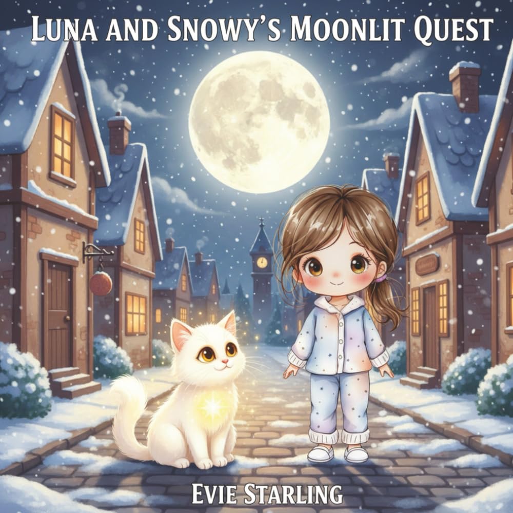 Luna and Snowy’s Moonlit Quest: A Heartwarming and Magical Bedtime Story for Kids Ages 4–8