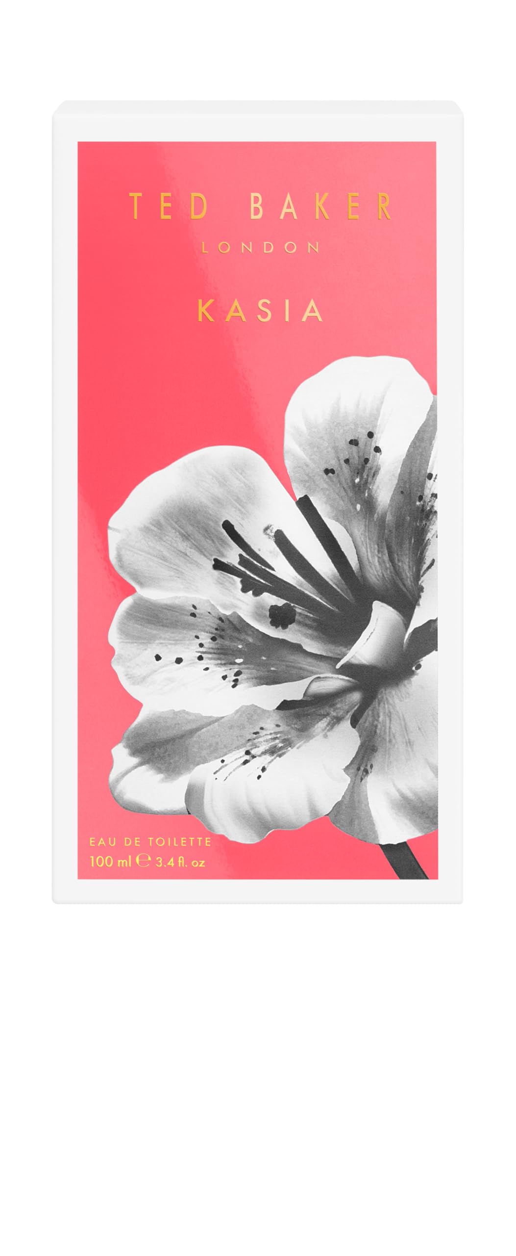 Ted Baker Kasia Eau De Toilette, Fruity Floral, For Women, 100ml | Mood-lifting fragrance in a fruity floral scent with lychee, jasmine, coconut, vanilla and warm amber notes.