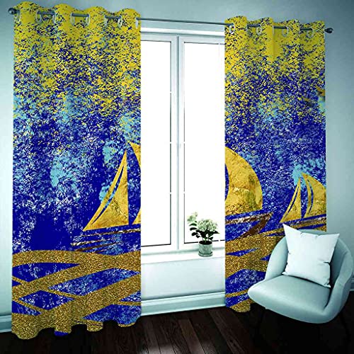 Rideaux occultants d'enfant 100% polyester oeillets isolant 3D - 3