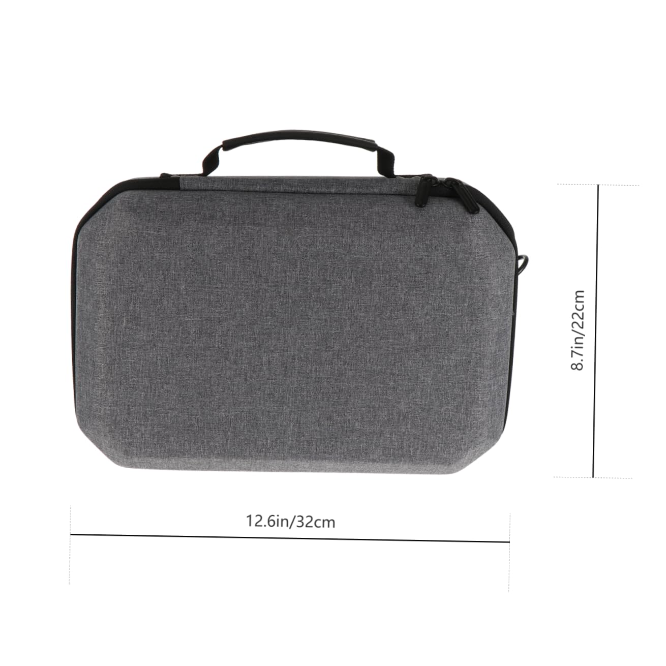 Uonlytech Caja de Almacenamiento para Gafas VR Bolsa Protectora de Eva Estuche de Transporte Compatible con Gafas VR de Segunda Generación Viajes y Protección contra Golpes
